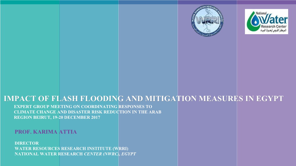 3.2 Egypt Attia Impact of Flash Floods