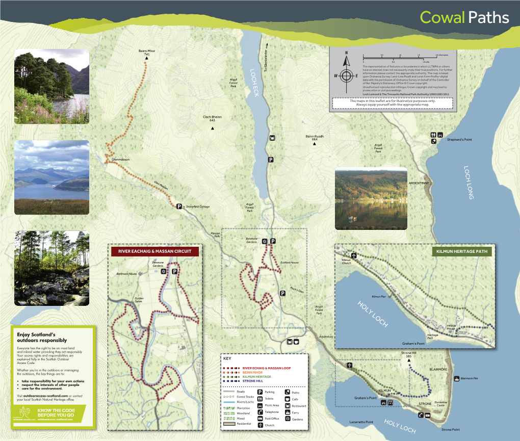 Cowal Benmore & Kilmun Paths