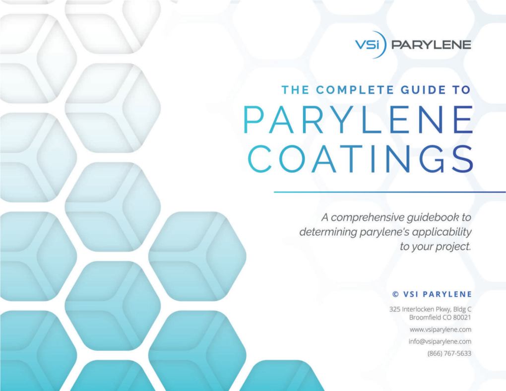 The Complete Guide to Parylene Coatings