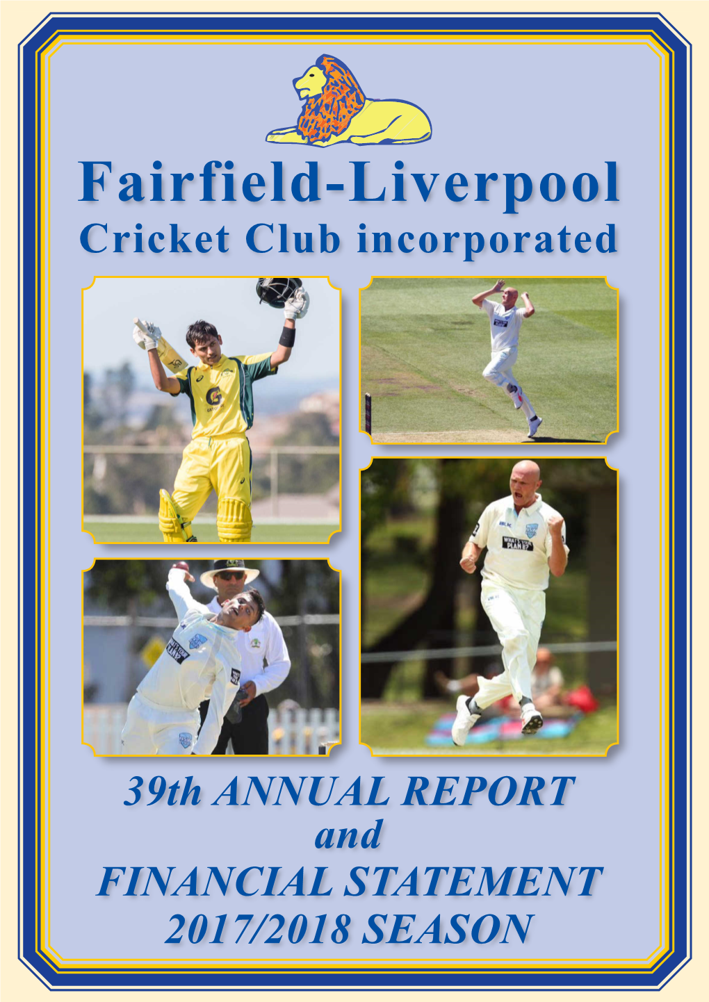 Fairfield-Liverpool Cricket Club Incorporated