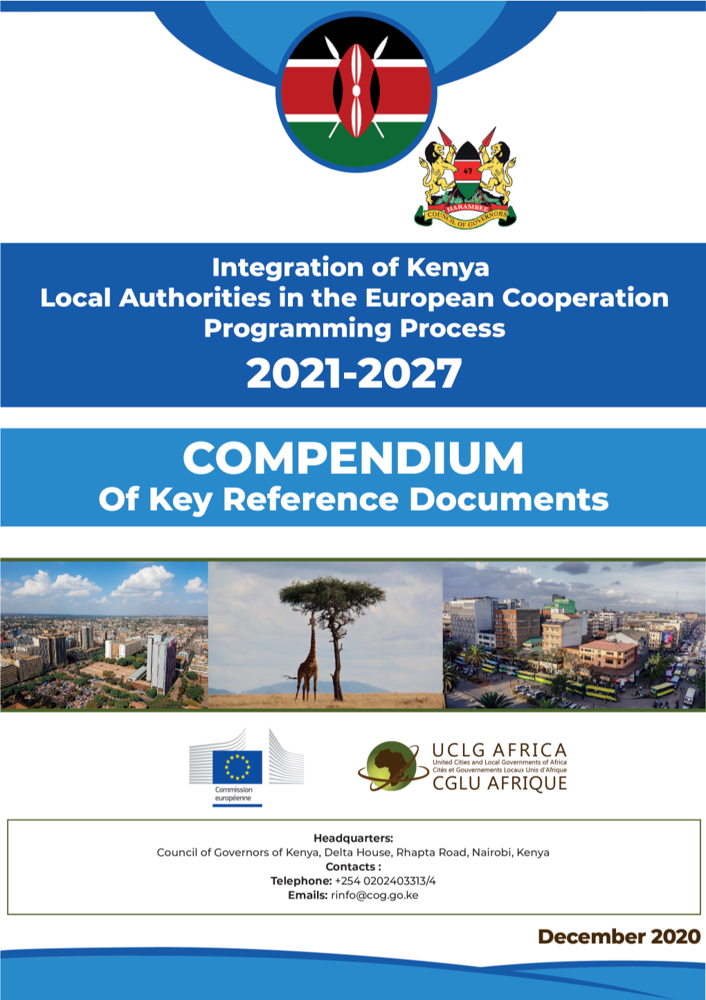 Integration of County Governments in the European Cooperation Programming Process, 2021-2027