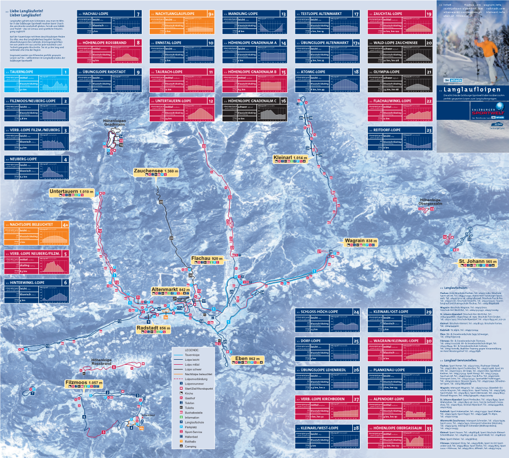 Langlaufloipen Die Acht Orte Der Salzburger Sportwelt Laden Zu Über 220 Km Perfekt Gespurten Loipen Zum Langlaufvergnügen