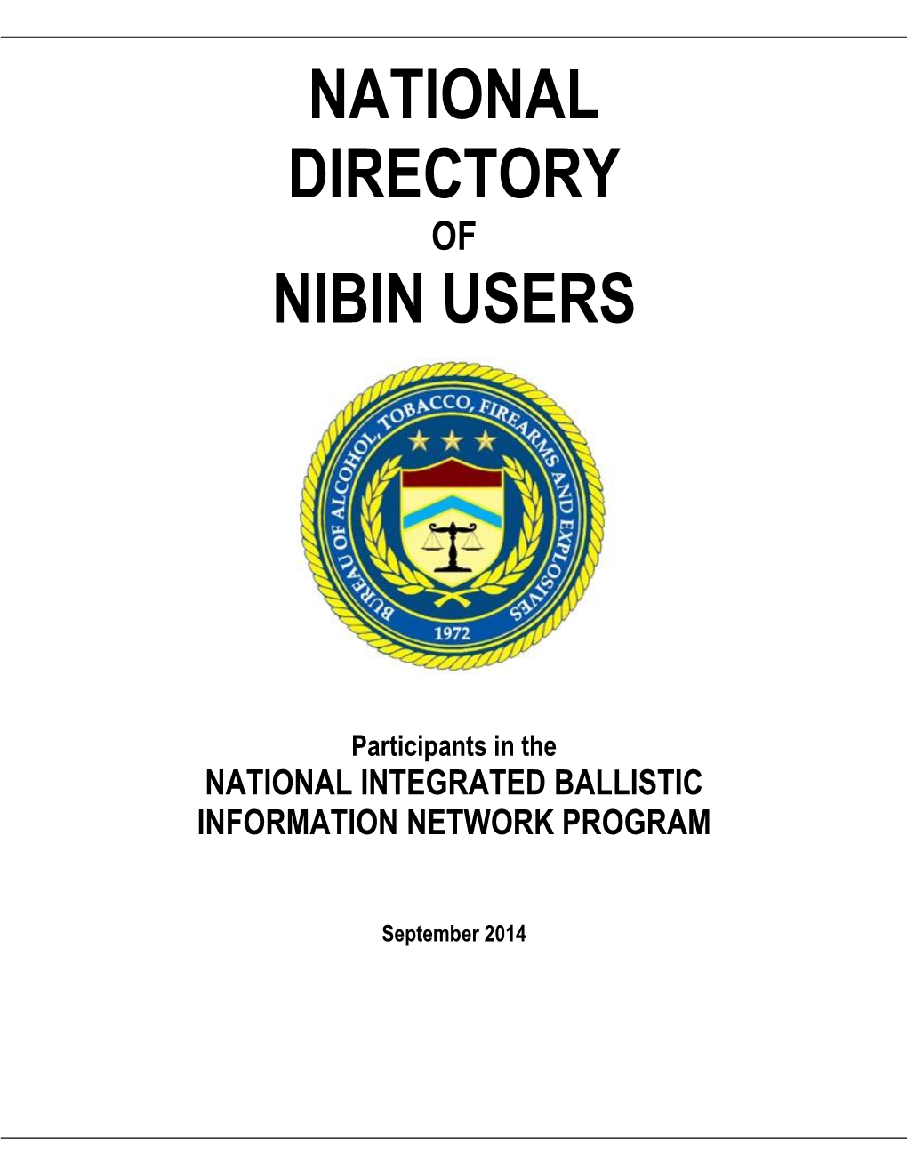 National Directory Nibin Users