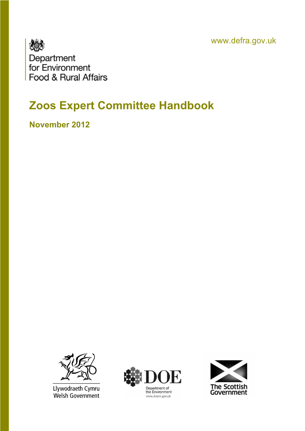 Zoos Expert Committee Handbook