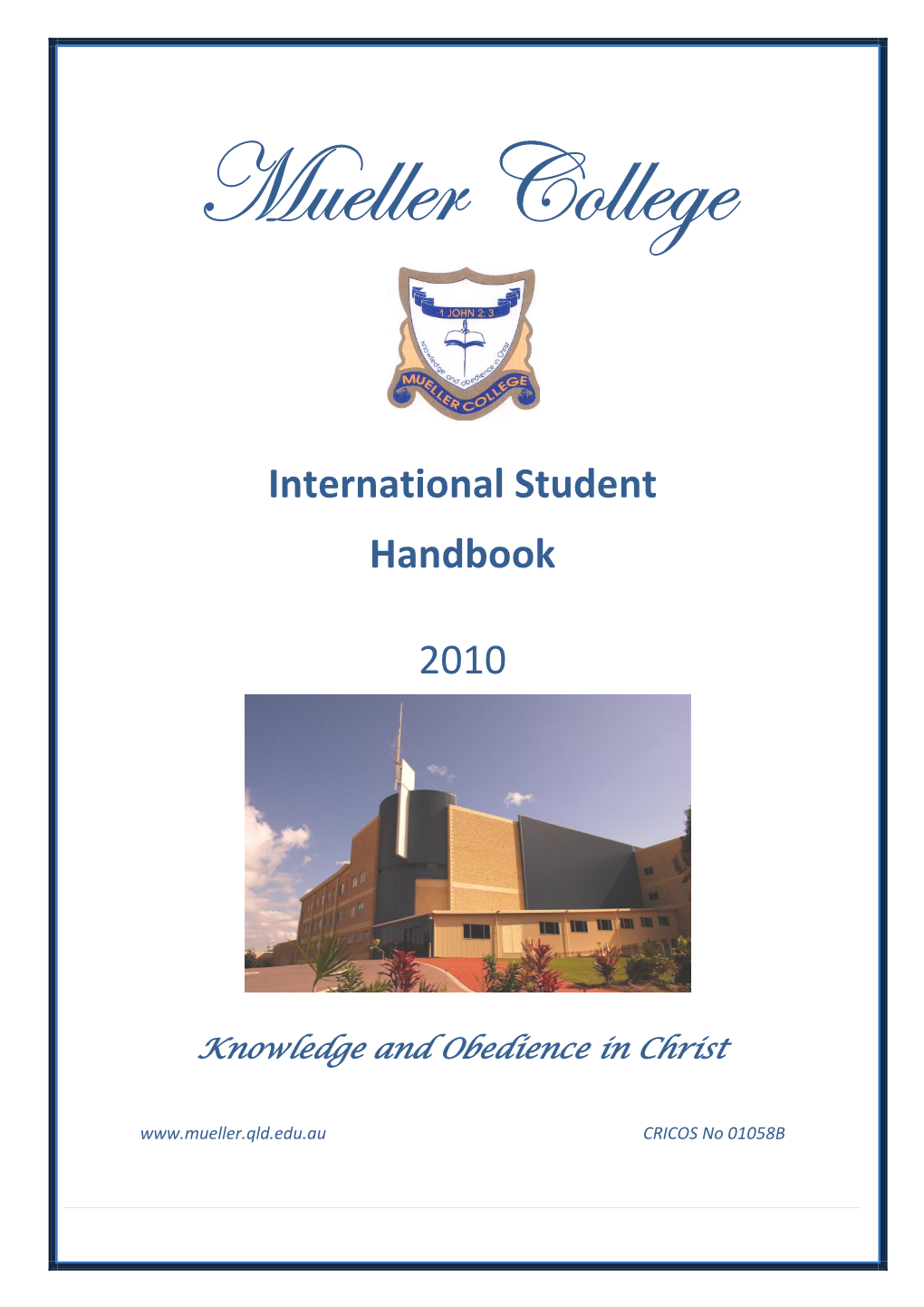 International Student Handbook 2010