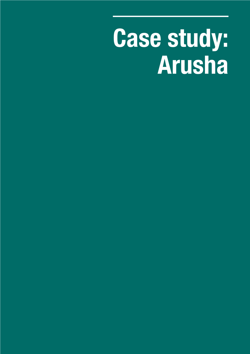 Arusha Contents