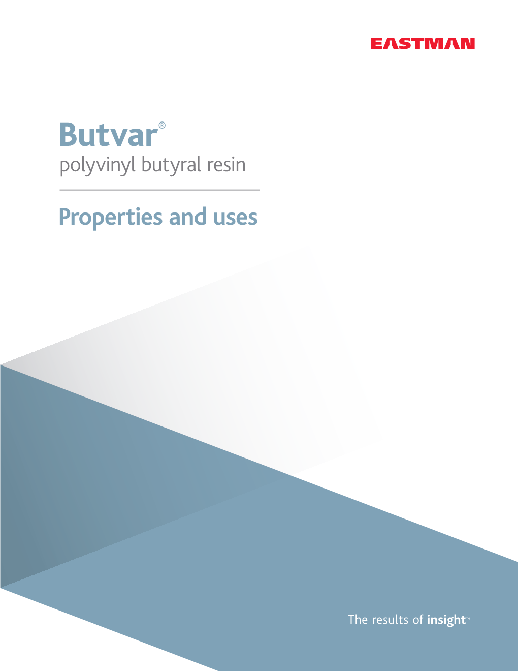 Butvar Properties and Uses Brochure