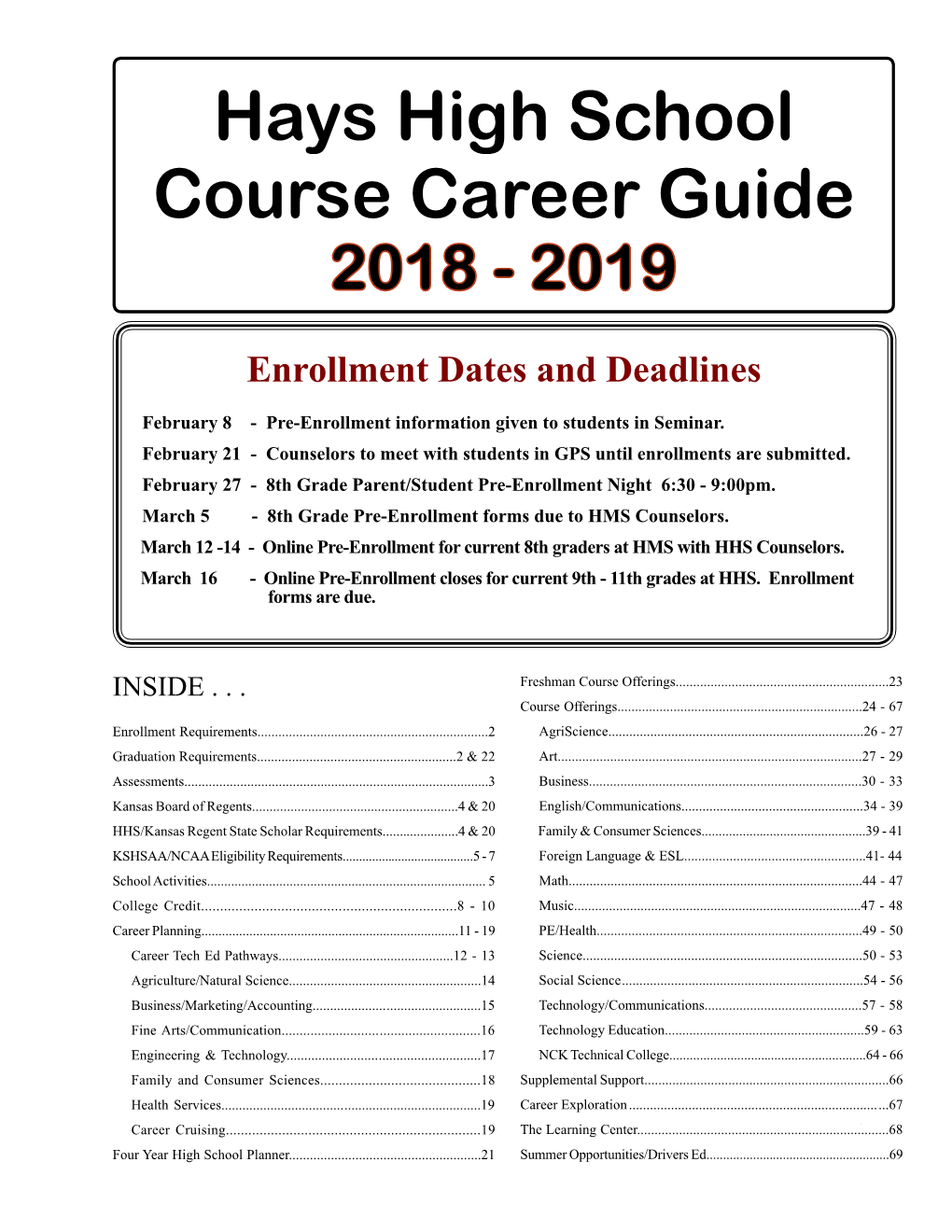 Course Guide