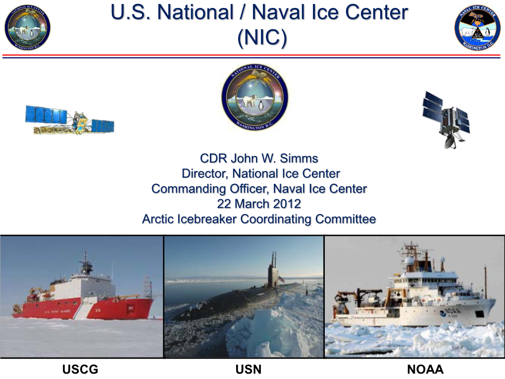 2012 AICC Winter Meeting National Naval Ice Center