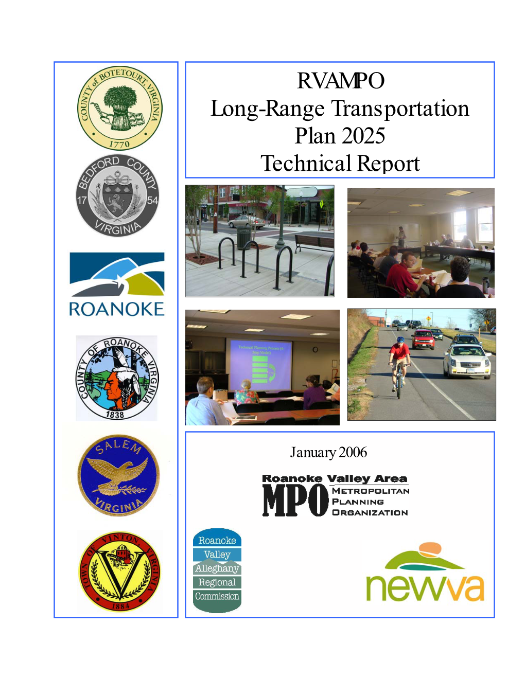 RVAMPO Long-Range Transportation Plan 2025 Technical Report