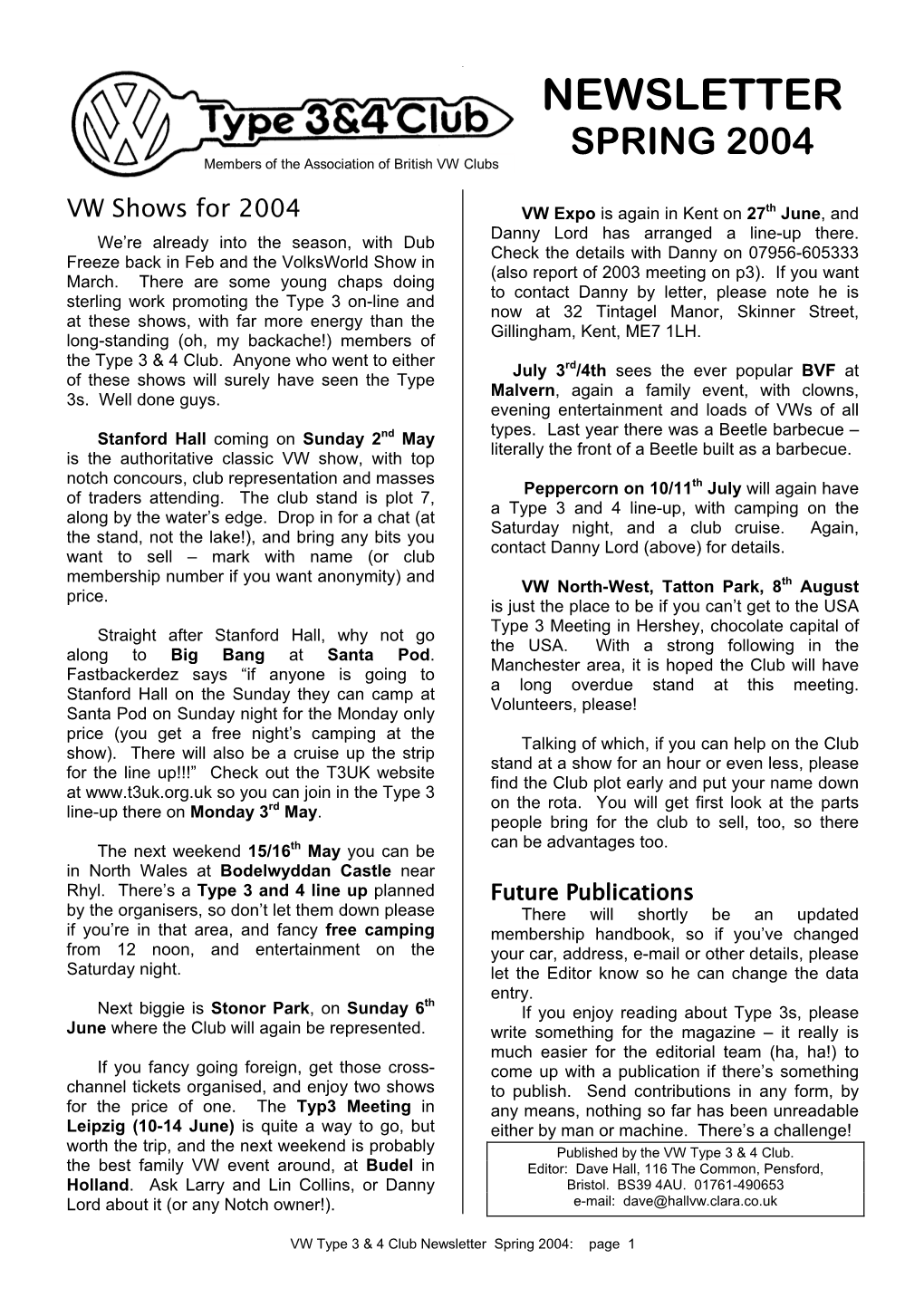 Feb 97 Newsletter