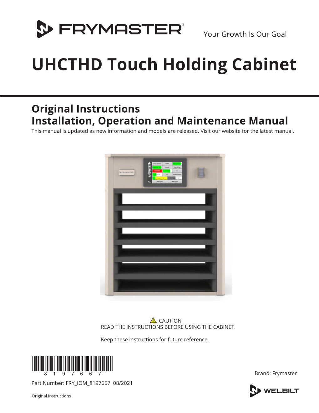 UHCTHD Touch Holding Cabinet