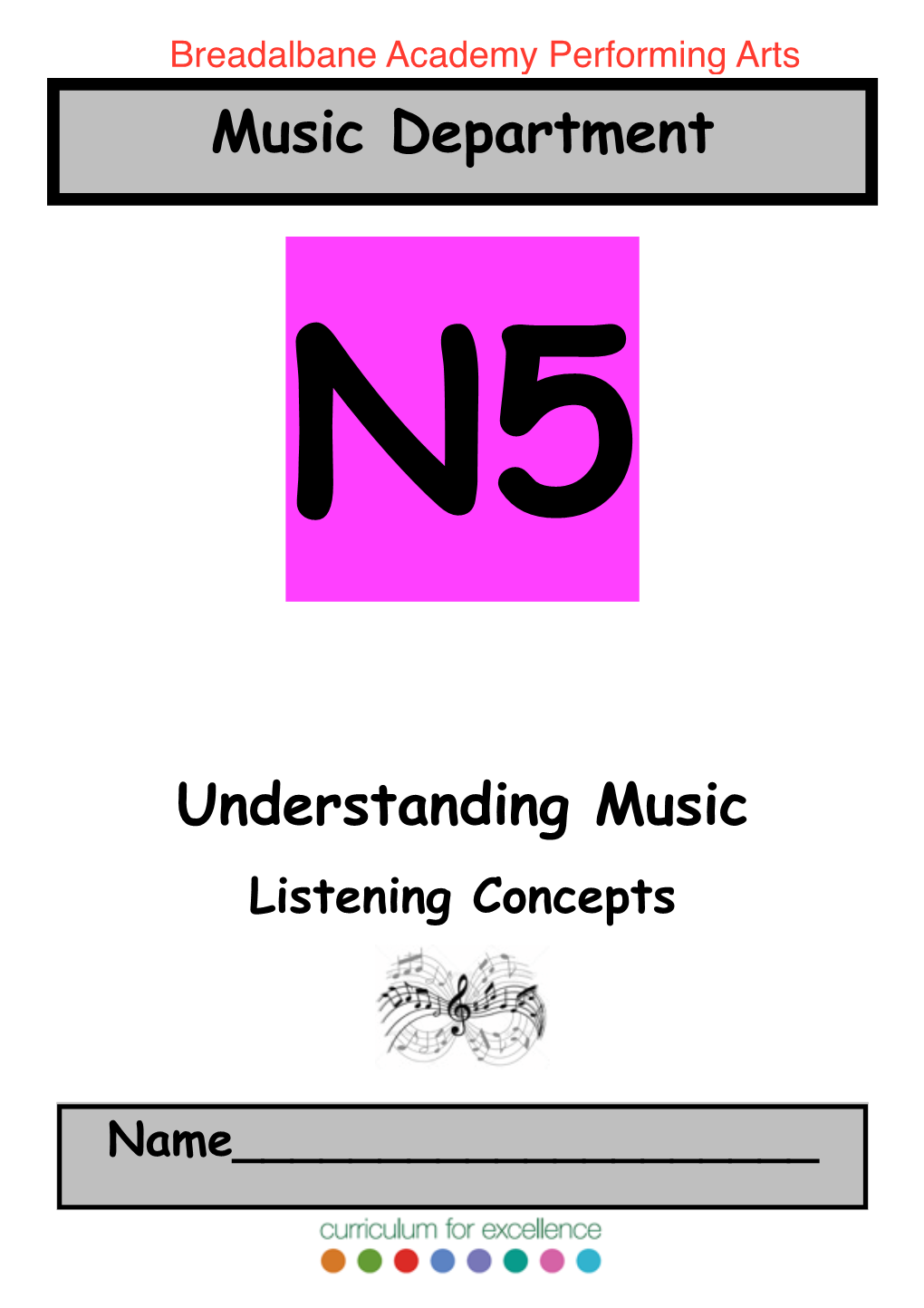 New Nat5 Concepts Booklet 2017