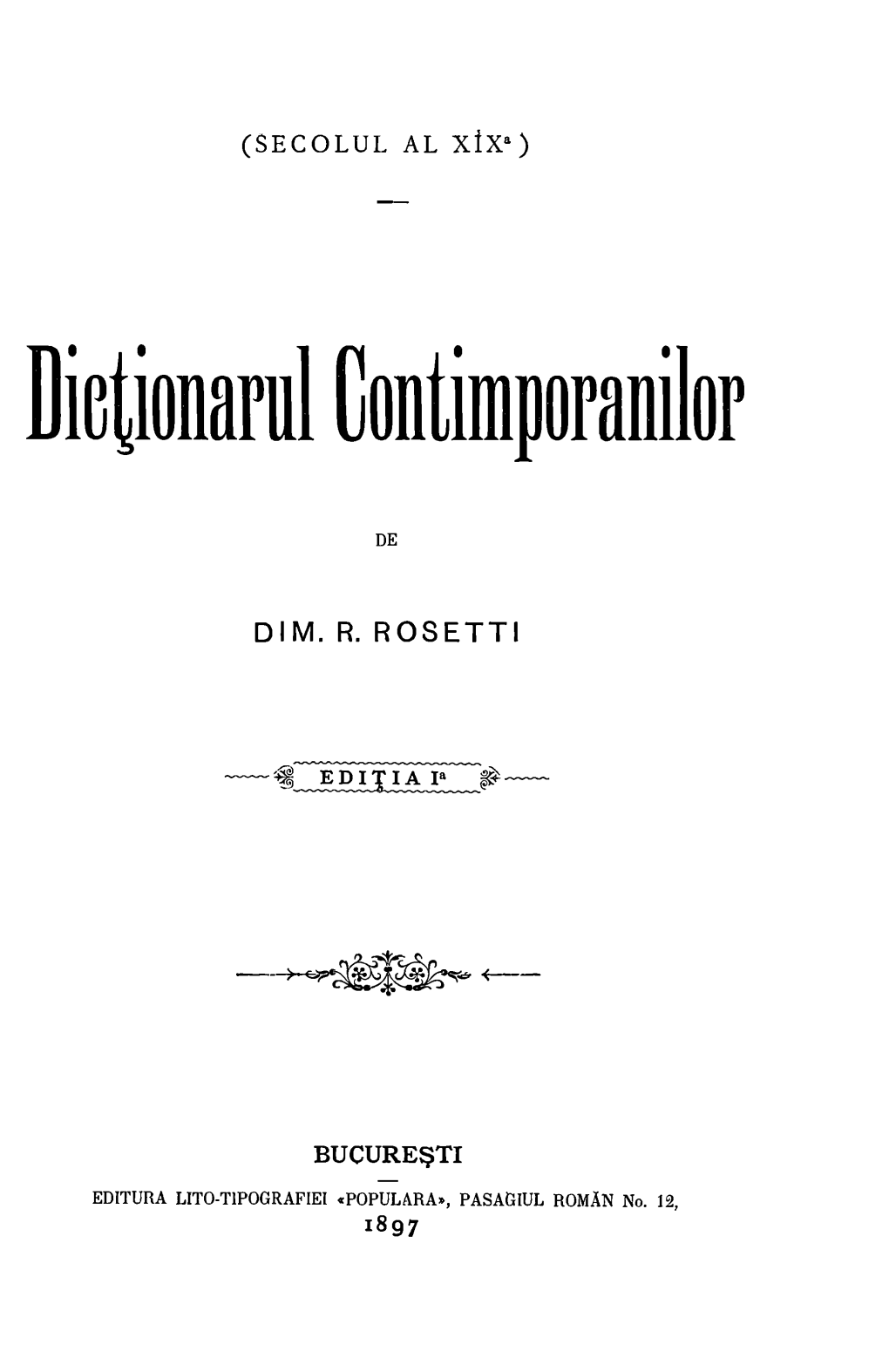 Dictiollar111 Contimporallilor