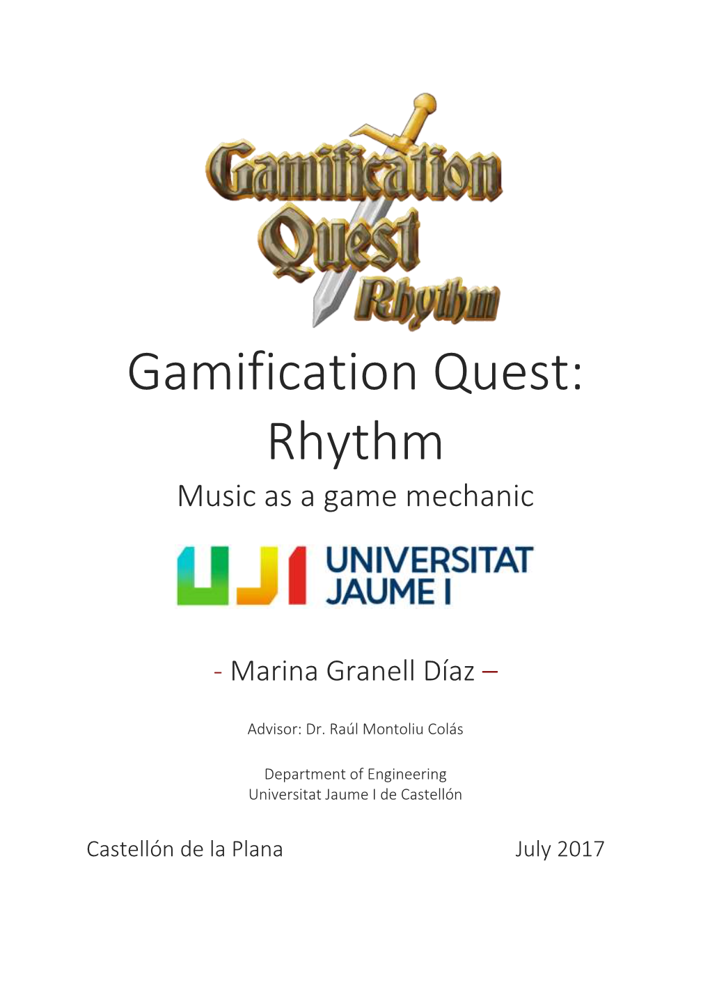 Gamification Quest: Rhythm Music As a Game Mechanic