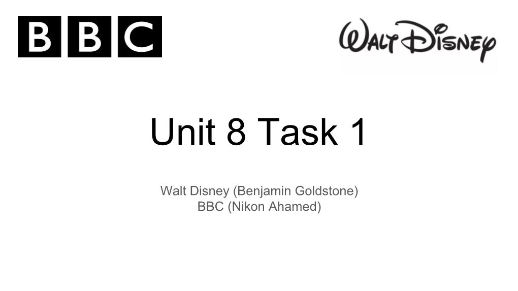 Unit 8 Task 1