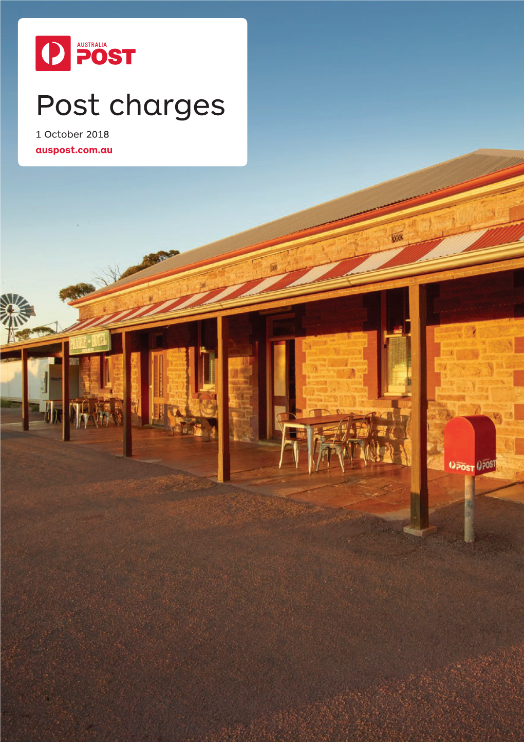 Australia Post Postage Charges Guide Oct 2018