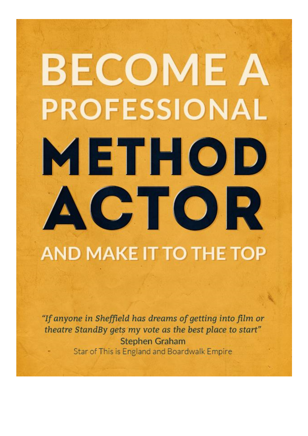 Weekend Method Acting Training Camp