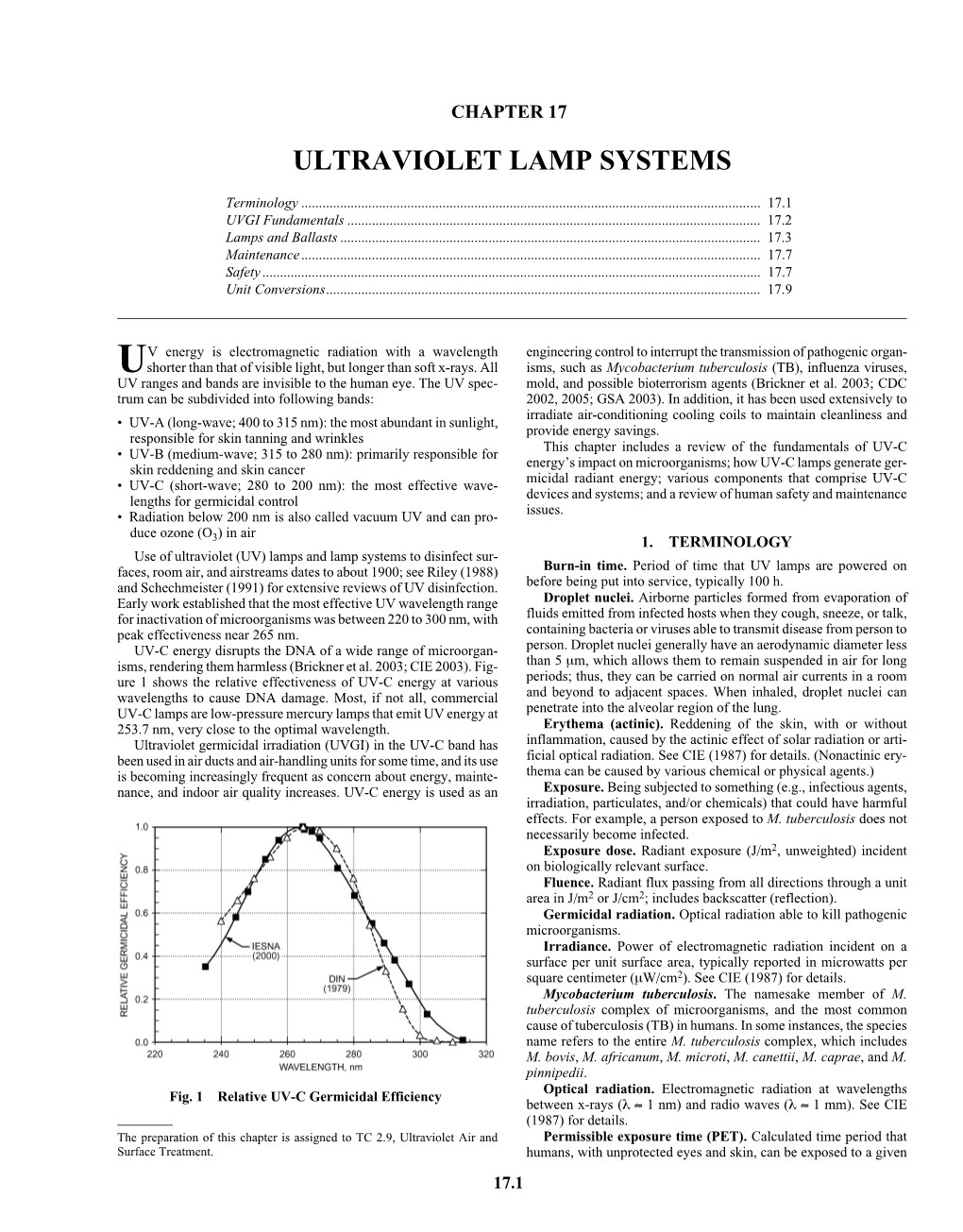 Ultraviolet Lamp Systems