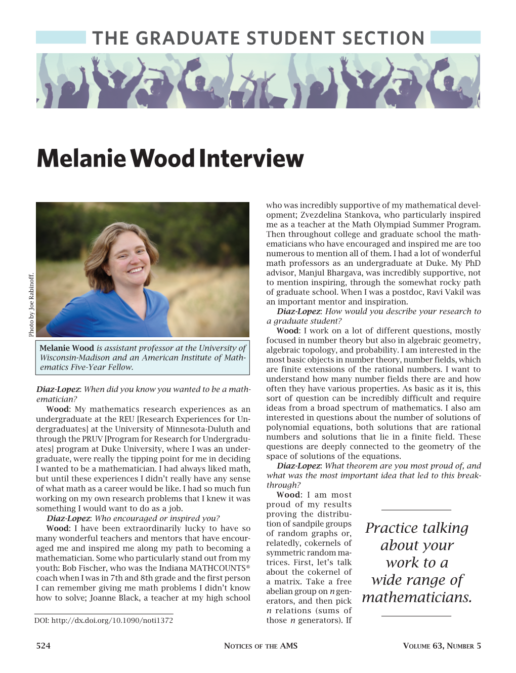 Melanie Wood Interview