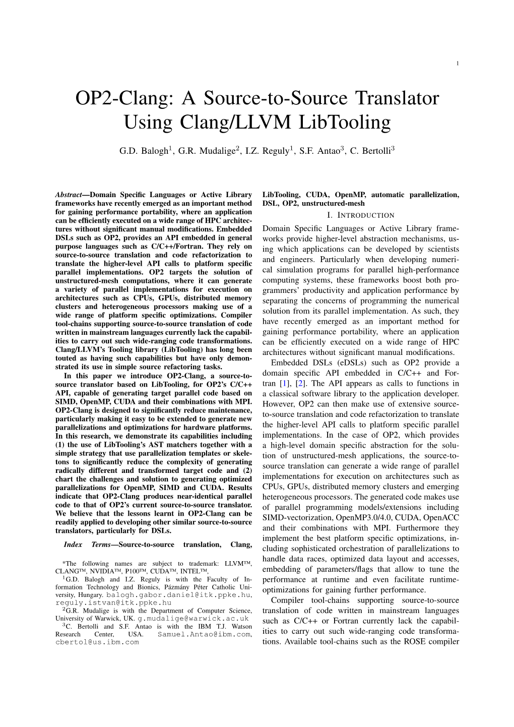 A Source-To-Source Translator Using Clang/LLVM Libtooling