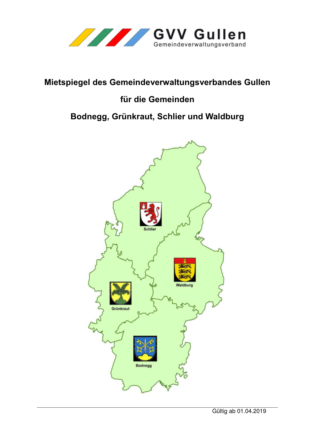 Mietspiegel Des Gemeindeverwaltungsverbandes Gullen