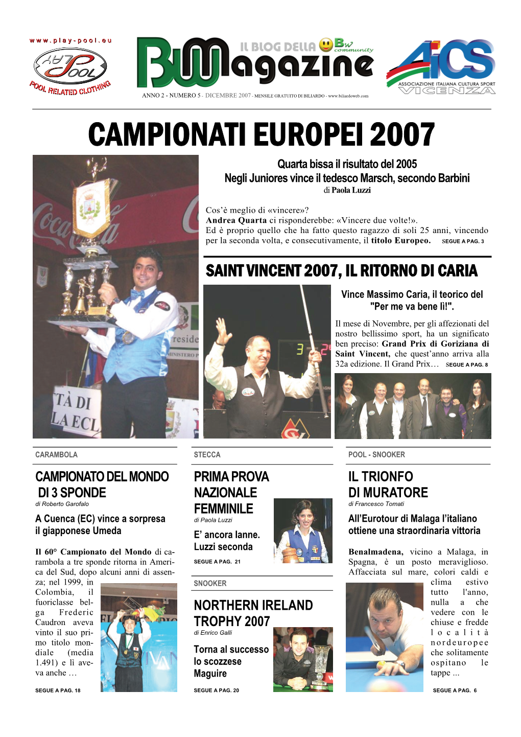 01 Prima Pagina Dicembre07.Pub