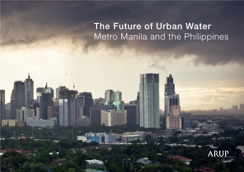 The Future of Urban Water Metro Manila and the Philippines