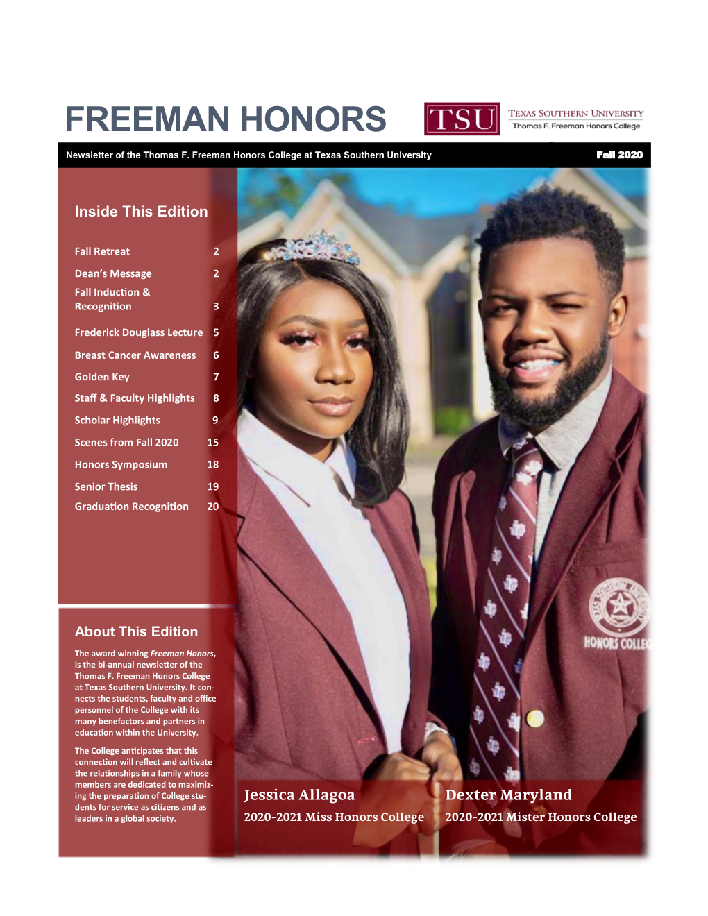 Freeman Honors