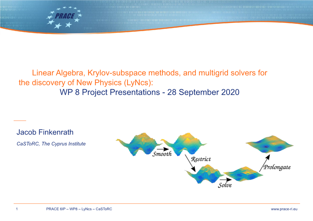WP 8 Project Presentations - 28 September 2020