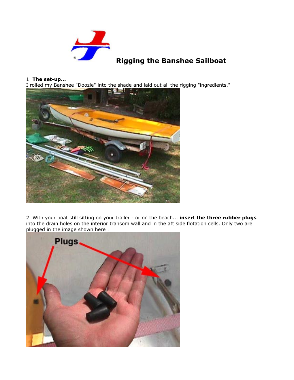 Rigging the Banshee Sailboat