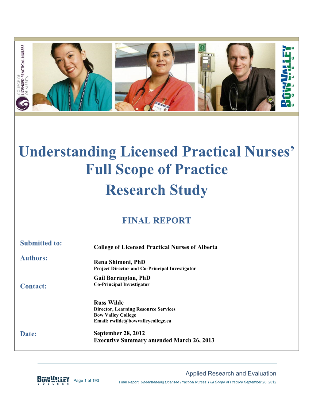 Understanding Licensed Practical Nurses' Full Scope Of