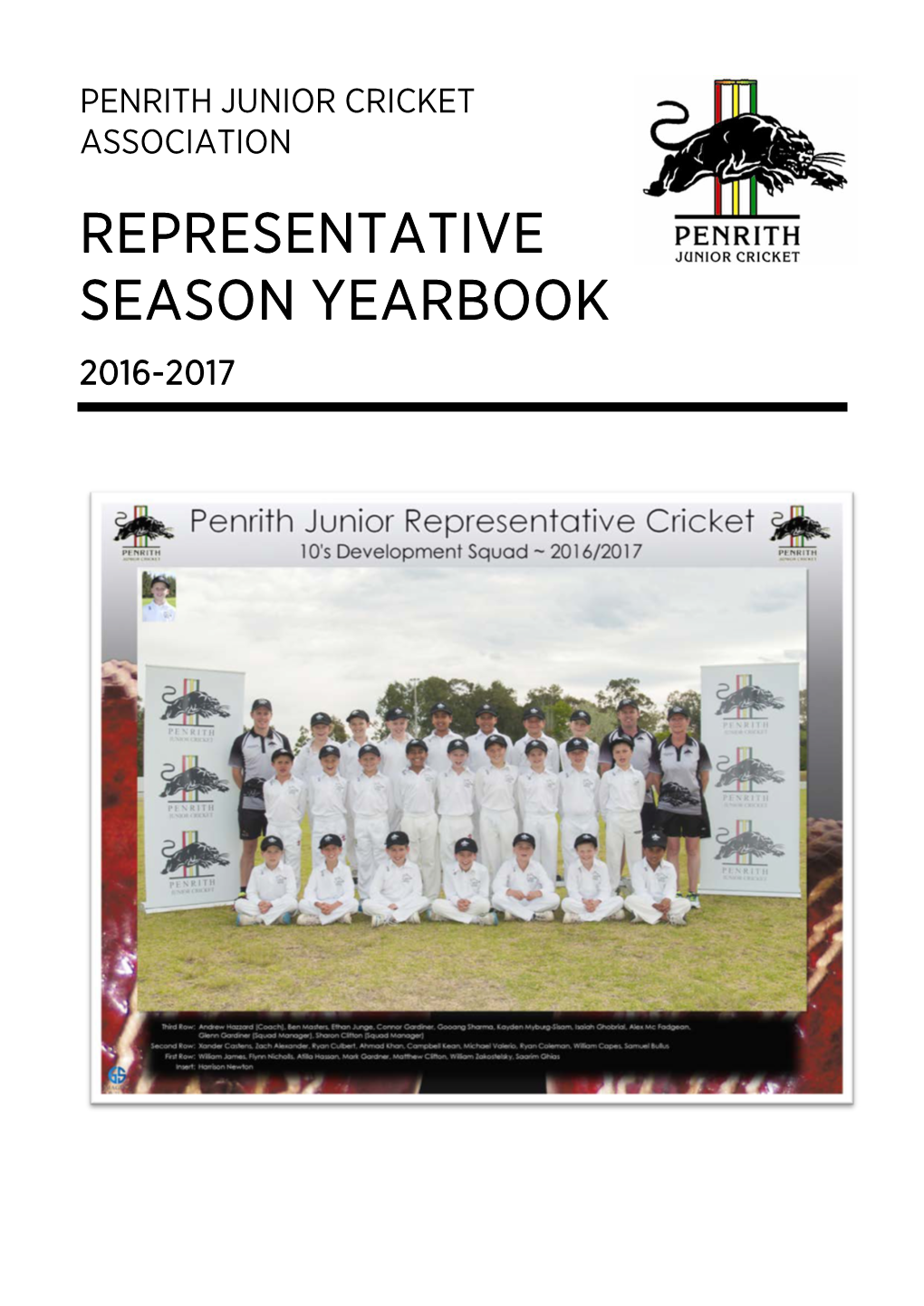 Representative Season Yearbook 2016-2017