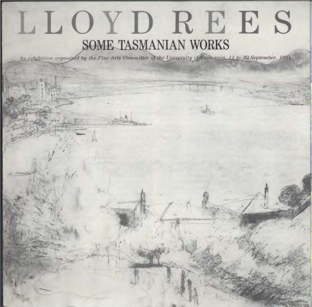 Lloyd Rees and Tasmania