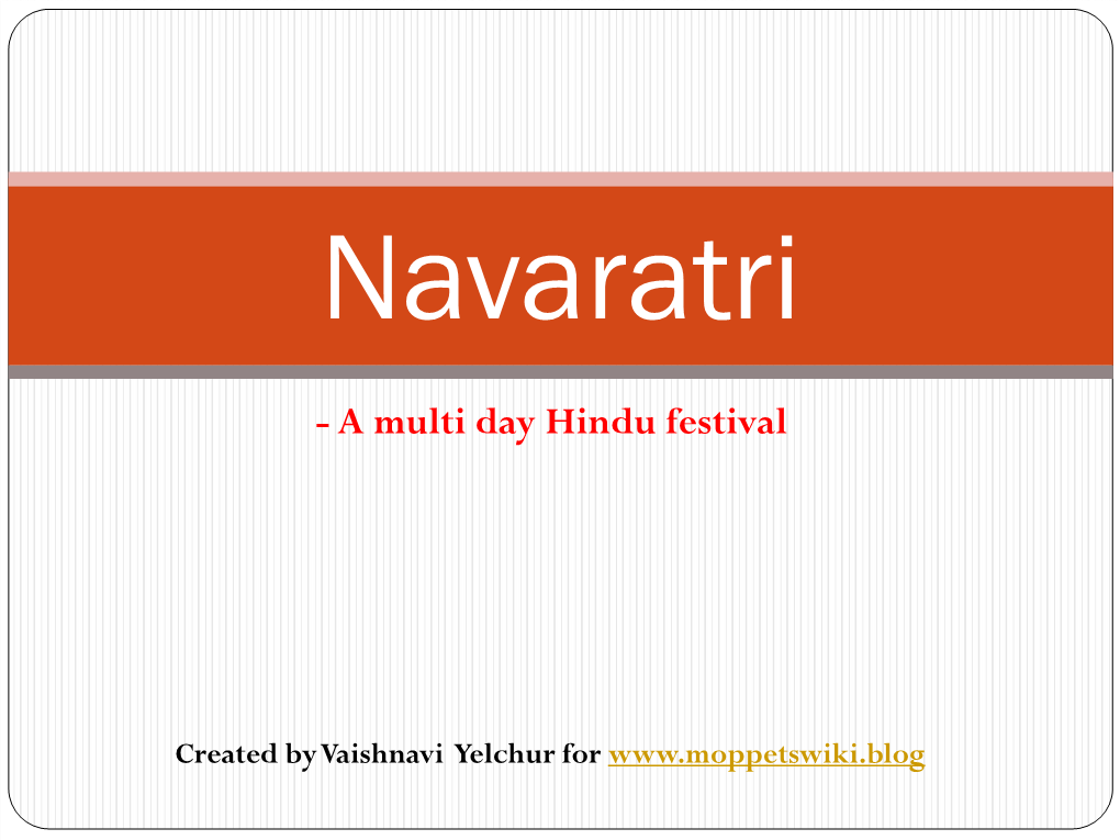 Navaratri Book