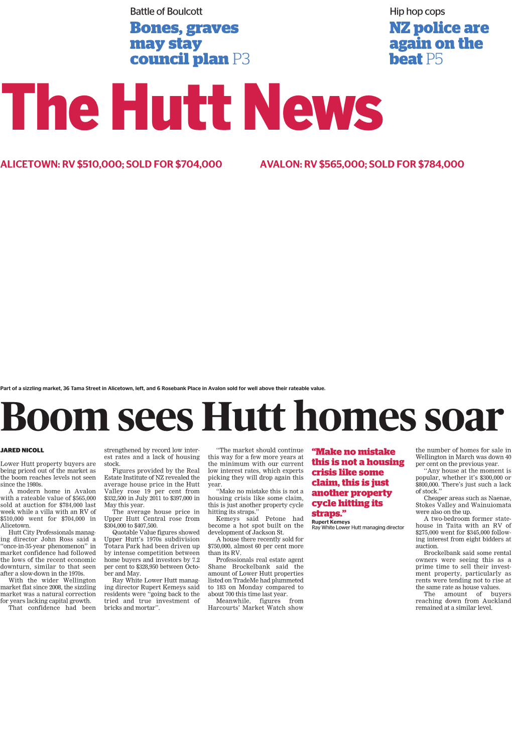 Lower Hutt Property Buyers Are Stock