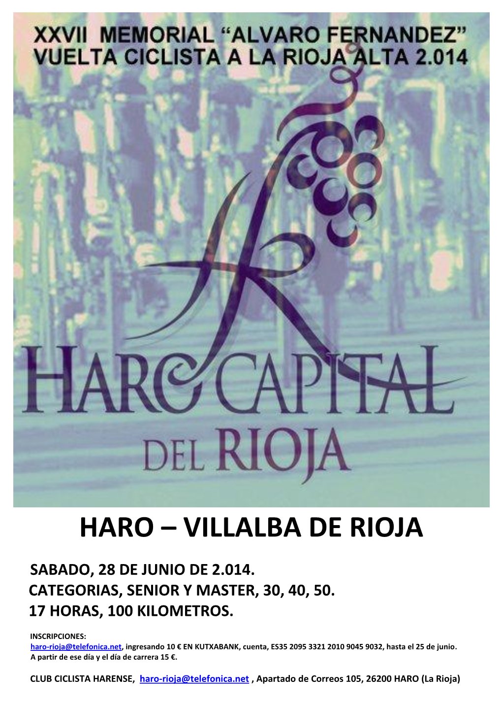 Haro – Villalba De Rioja
