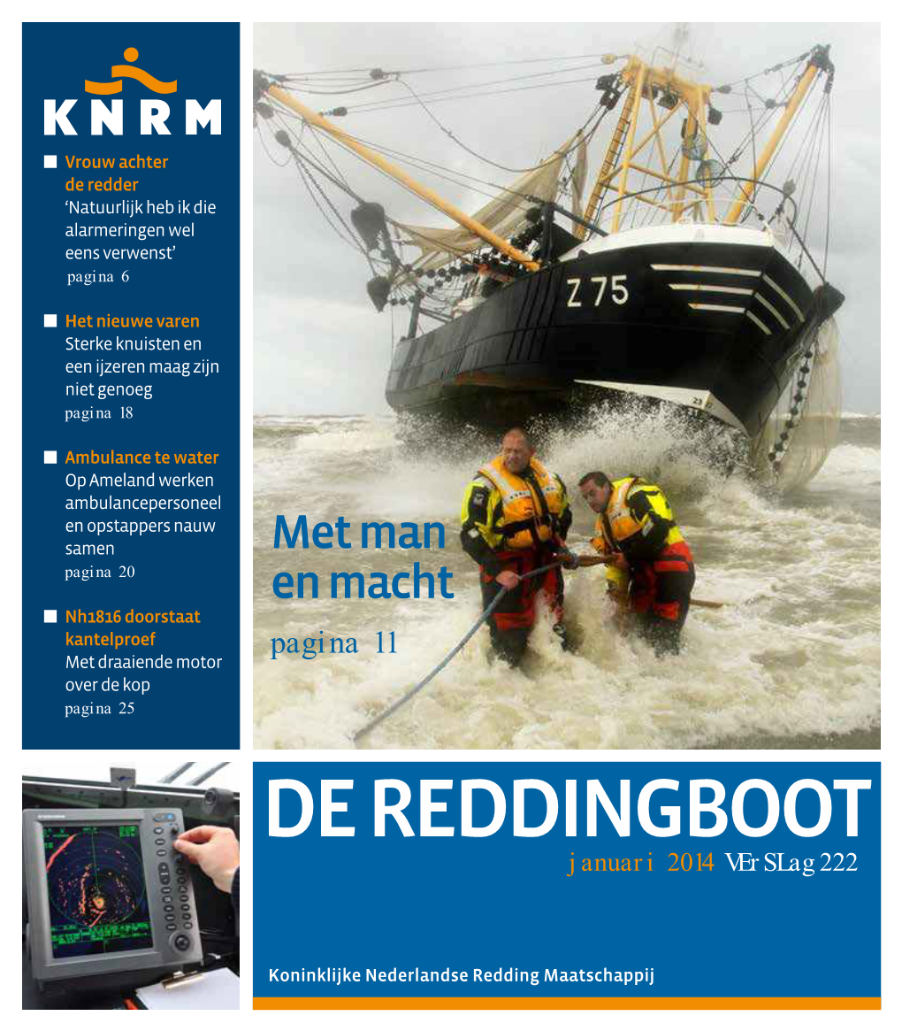 DE REDDINGBOOT Januari 2014 Verslag 222