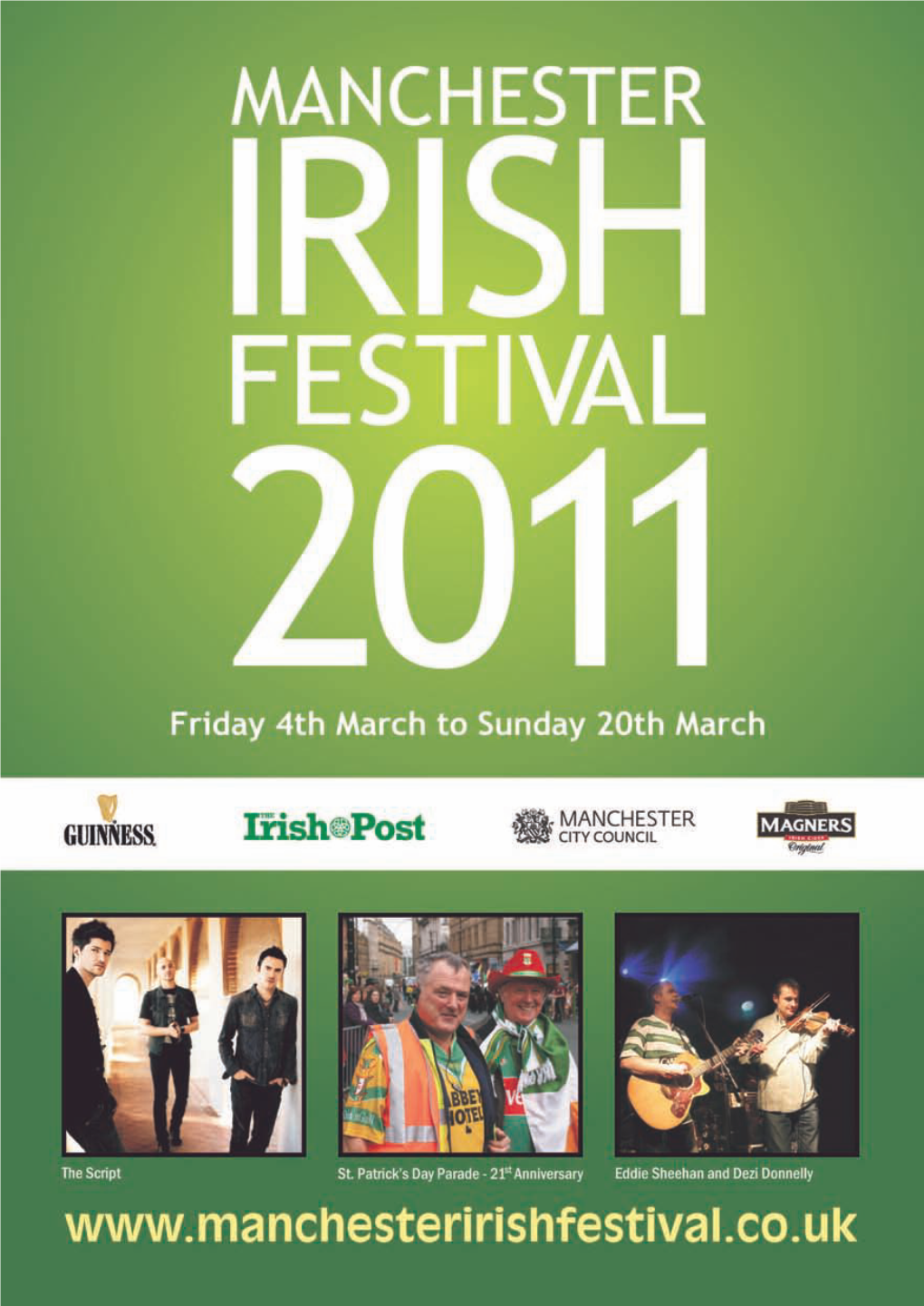 Manchester Irish Festival 2011:Layout 1 08/02/2011 12:59 Page 1