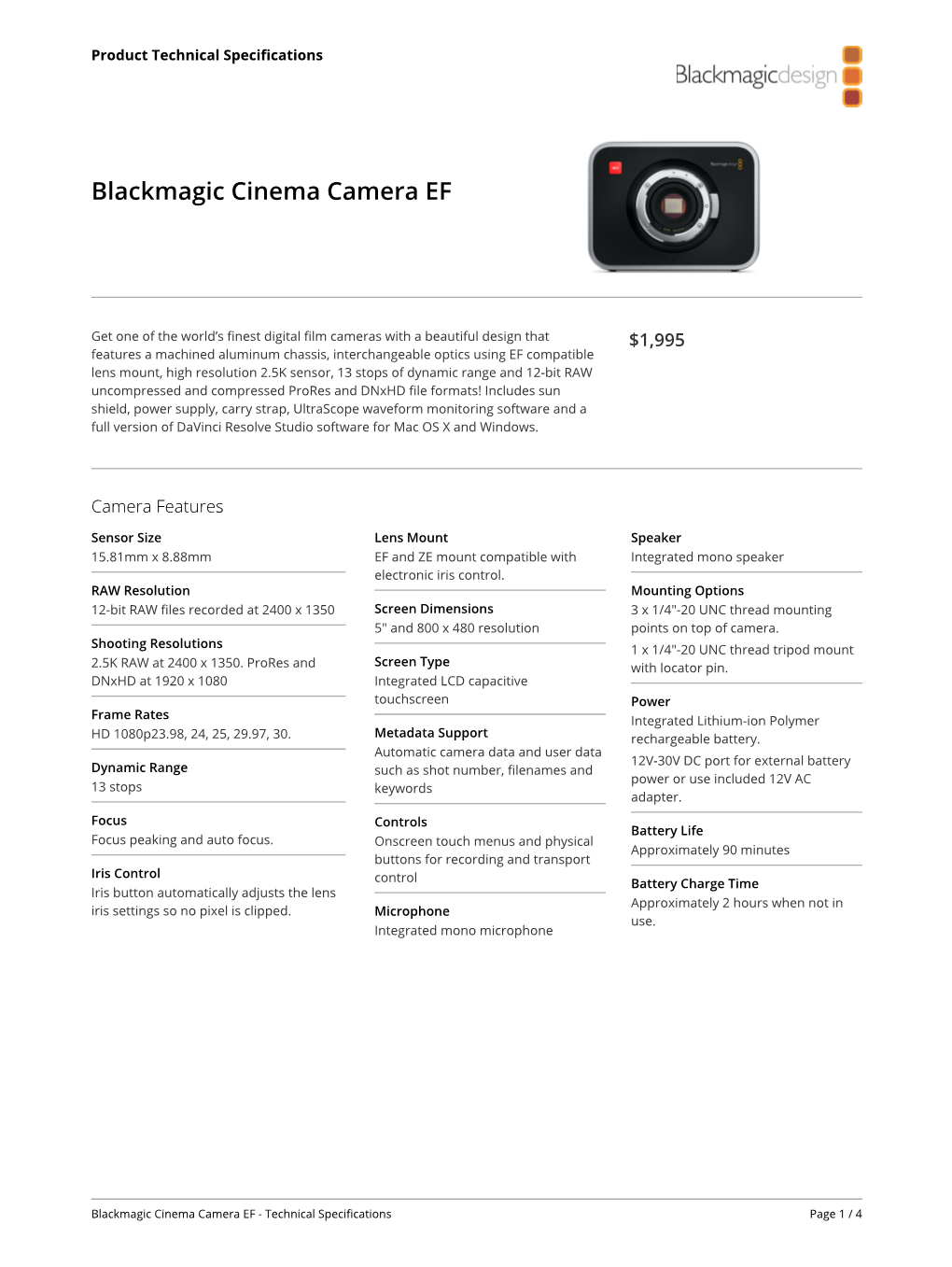 Blackmagic Design Pty