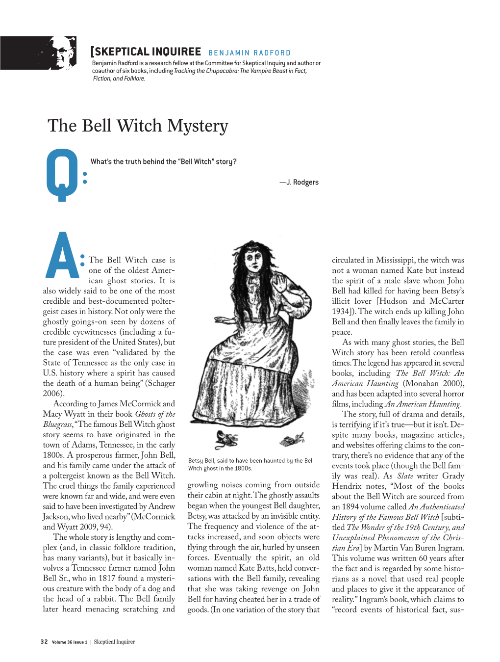 The Bell Witch Mystery