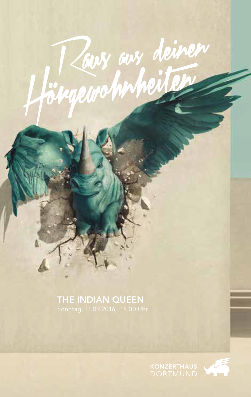 THE INDIAN QUEEN Sonntag, 11.09.2016 · 18.00 Uhr