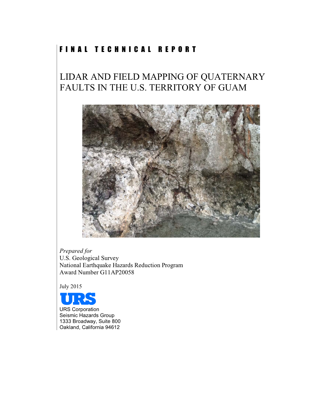 Agana Fault Adelup Fault