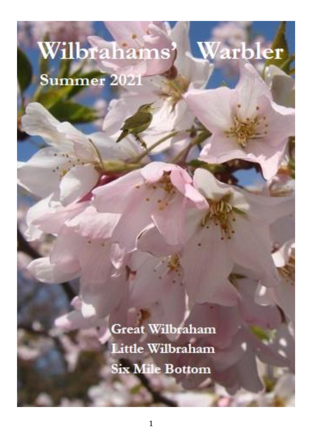 Cambridge Sustainable Food 62 Wilbrahams Website 63 Advertisers 64 Community Group Contact Details 65 Bus Timetable, 3 & 18 66