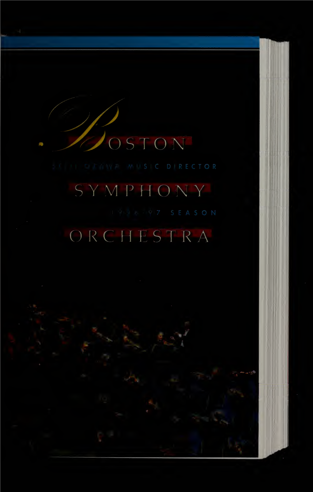 Boston Symphony Orchestra Concert Programs, Season 116, 1996-1997, Subscription, Volume 01