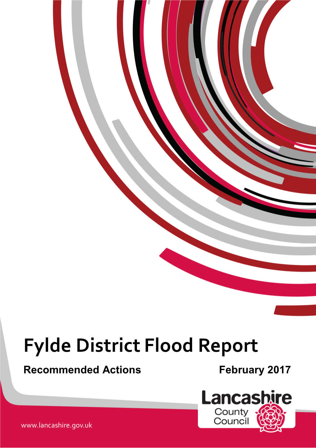Fylde District Flood Report Recommended Actions February 2017