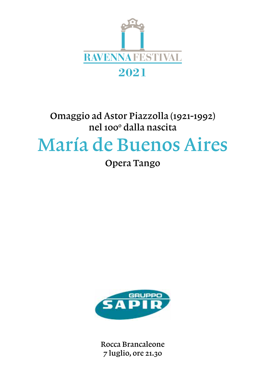 María De Buenos Aires Opera Tango