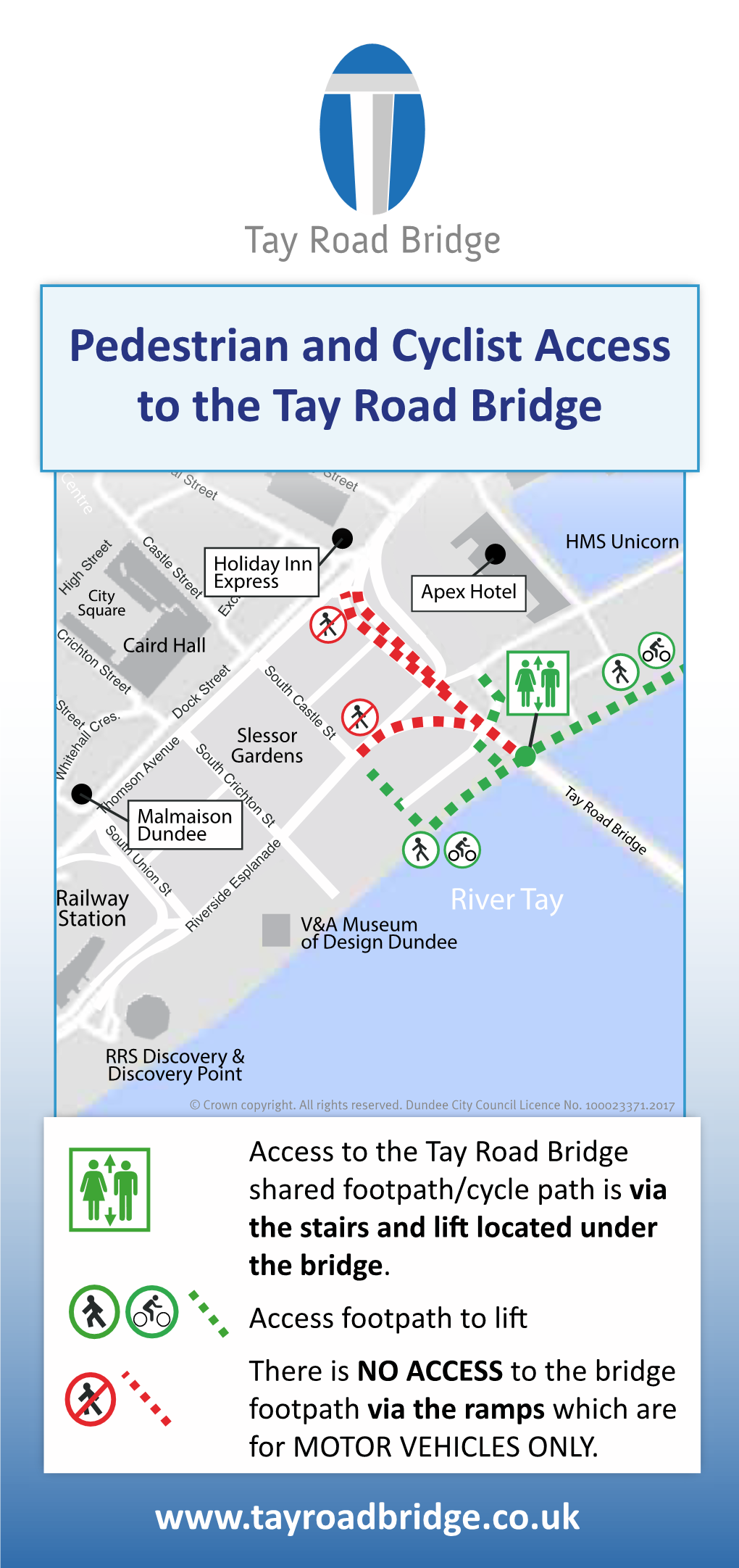 Pedestrian and Cyclist Access to the Tay Road Bridge