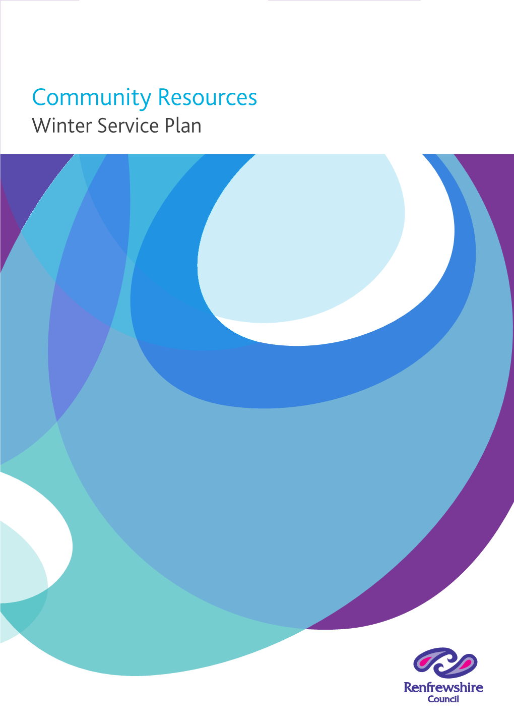 Community Resources Winter Service Plan 2014–2015