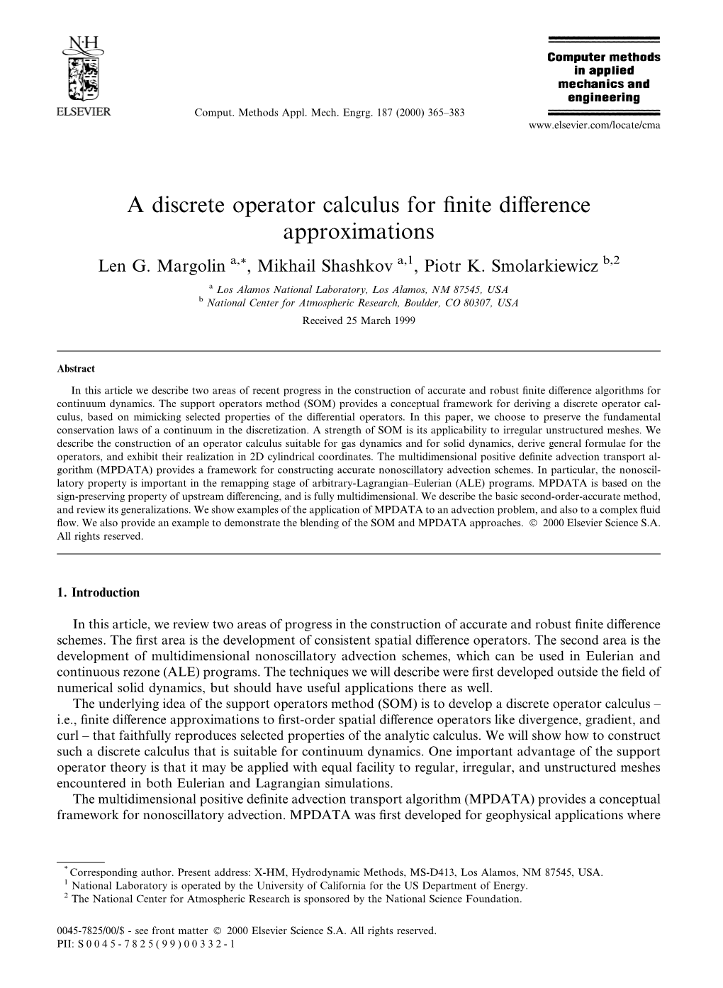 A Discrete Operator Calculus for Finite Difference Approximations